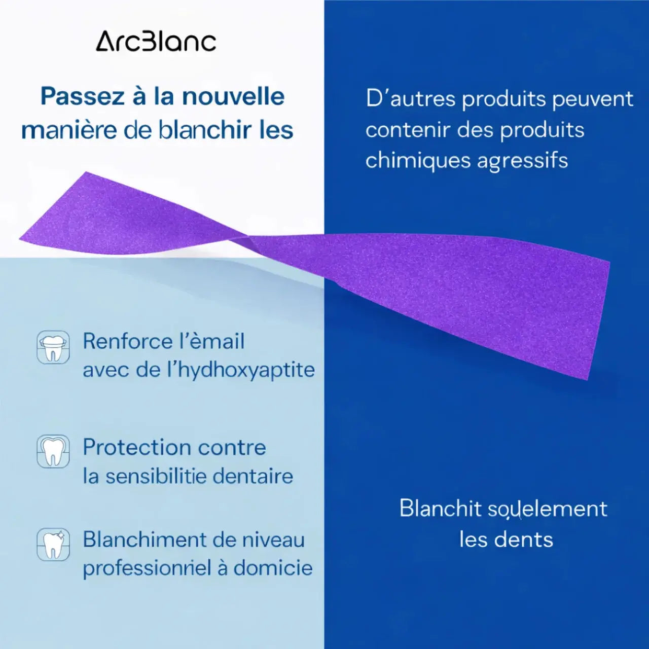 PurpelSeries® I Arc ArcBlanc